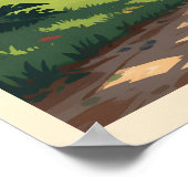 Chichén Itzá Mexico – Temple of Kukulcán Poster (Ecke)