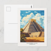 Chichen Itza Mexico Travel Postcard Postkarte (Vorne/Hinten)