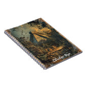 Chichen Itza Mexico Vintage Travel Artwork Notizblock (Rechte Seite)