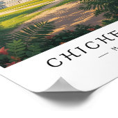 Chichen Itza Mexico Wall Art, Mayan Ruin Poster (Ecke)