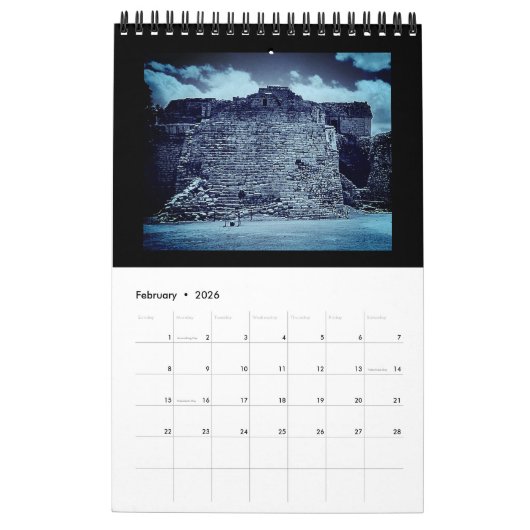 Chichen Itza, Mexiko Kalender (Feb 2026)