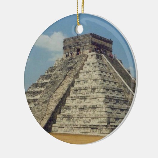 Chichen Itza - Mexiko Keramik Ornament (Links)
