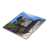 Chichen Itza Mexiko Kukulkan Waxaklahun Ubah Kan Fliese (Seite)