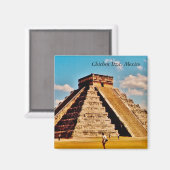 Chichen Itza, Mexiko Magnet (Vorderseite/Rückseite)