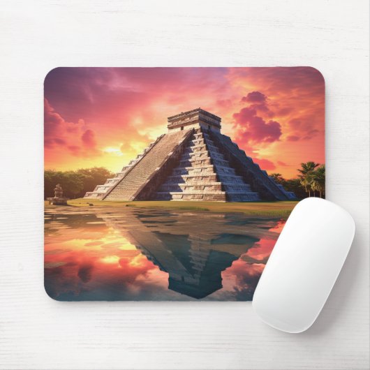 Chichen Itza, Mexiko. Mousepad (Mit Mouse)