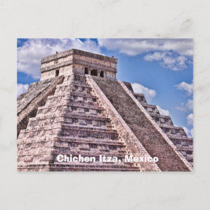 Chichen Itza, Mexiko Postcard Postkarte