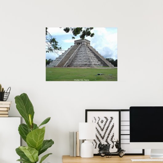Chichen Itza, Mexiko Poster (Heimbüro)