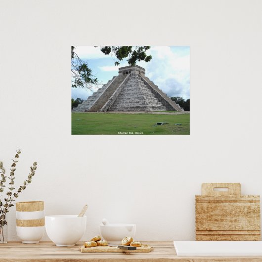 Chichen Itza, Mexiko Poster (Küche)