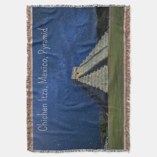 Chichen Itza, Mexiko, Pyramide Decke (Vorderseite Vertikal)