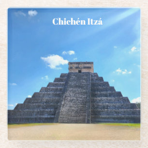 Chichén Itzá Mexiko Souvenir Untersetzer