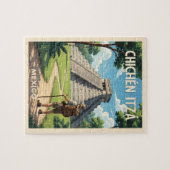 Chichén Itzá Mexiko – Tempel von Kukulcán Puzzle (Horizontal)