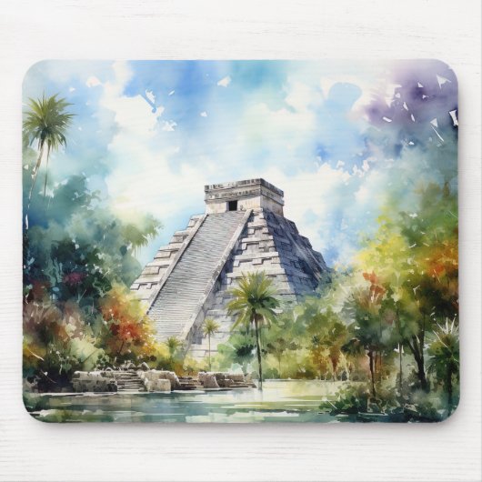 Chichen Itza Mousepad (Vorne)