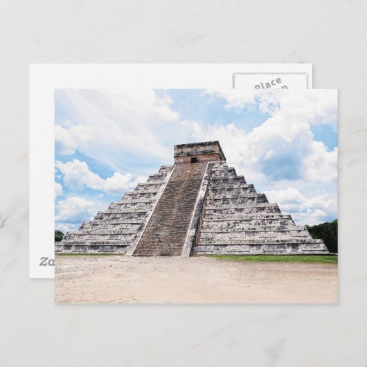 Chichen Itza Postcard Postkarte (Vorne/Hinten)