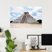 Chichen Itza Poster (Heimbüro)