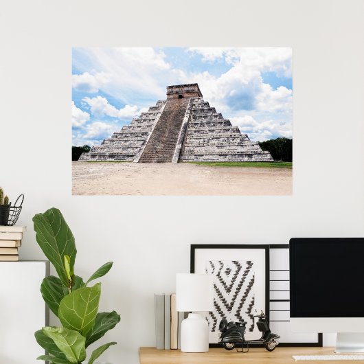 Chichen Itza Poster (Heimbüro)