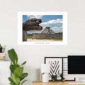 Chichén Itzá Poster (Heimbüro)