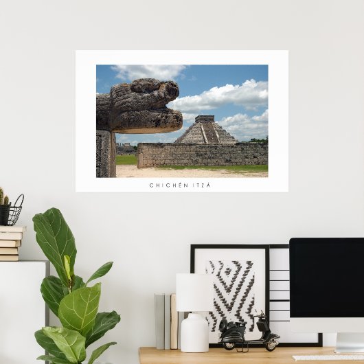 Chichén Itzá Poster (Heimbüro)