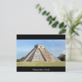 Chichen Itza Postkarte (Stehend Vorderseite)