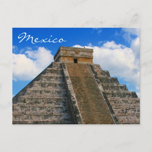 Chichen itza postkarte (Vorderseite)