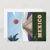 Chichen itzá postkarte (Vorne/Hinten)