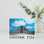 Chichen Itza Postkarte (Stehend Vorderseite)