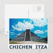 Chichen Itza Postkarte (Vorne/Hinten)