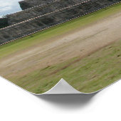 Chichén Itzá Pyramid Poster (Ecke)