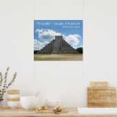 Chichén Itzá Pyramid Poster (Küche)