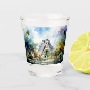 Chichen Itza Schnapsglas