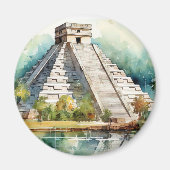 Chichen Itza, Stretched Magnet (Vorne)