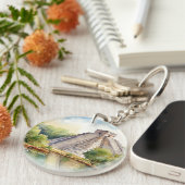 Chichen Itza, Stretched Schlüsselanhänger (Vorderseite rechts)