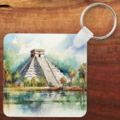 Chichen Itza, Stretched Schlüsselanhänger (Rückseite)