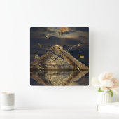 Chichen Itza Tempel-berühmte Plätze - das Mayans Quadratische Wanduhr (Zuhause)