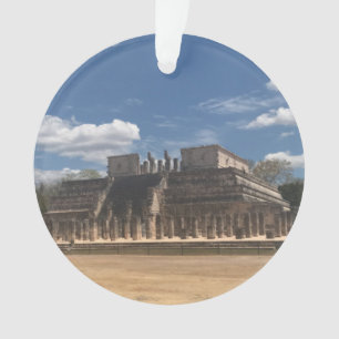 Chichen Itza Tempel der Kriegers-Verzierung Ornament