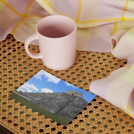 Chichen Itza Tempel von Kukulcan, Südwestansicht Postkarte