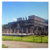 Chichen Itza. Tempelkrieger Fliese (Vorderseite)