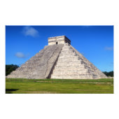 Chichen Itza, Tempelkrieger Fotodruck (Vorne)