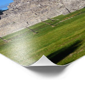 Chichen Itza, Tempelkrieger Fotodruck (Ecke)