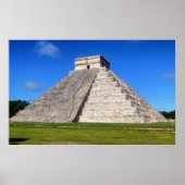 Chichen Itza, Tempelkrieger Poster (Vorne)