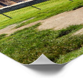 Chichen Itza. Tempelkrieger Poster (Ecke)