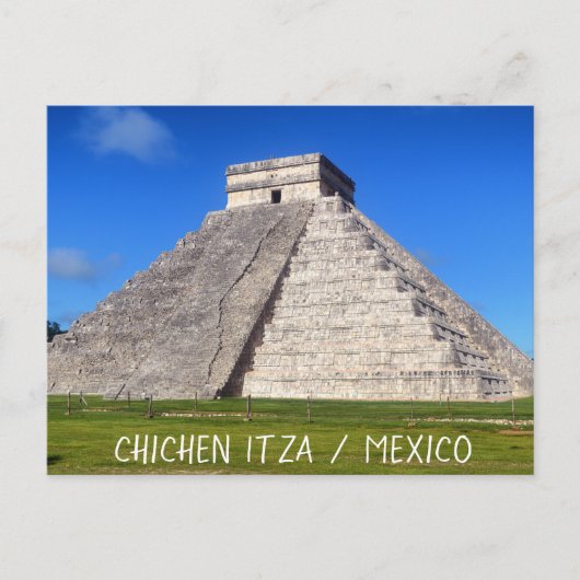 Chichen Itza, Tempelkrieger Postkarte (Vorderseite)