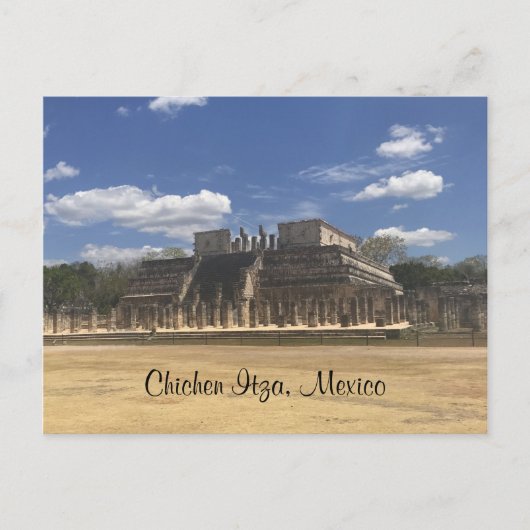 Chichen Itza Temple of the Warriors #3 Postcard Postkarte (Vorderseite)