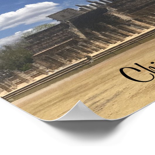 Chichen Itza Temple of the Warriors #3 Poster (Ecke)