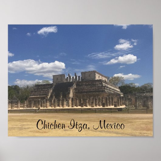 Chichen Itza Temple of the Warriors #3 Poster (Vorne)