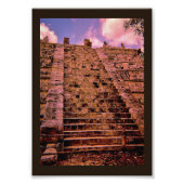 Chichen Itza Treppe Fotodruck (Vorne)