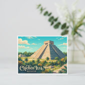 Chichén Itzá Valladolid Mexiko Postkarte (Stehend Vorderseite)