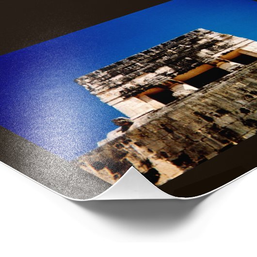 Chichen Itza Wall Fotodruck (Ecke)