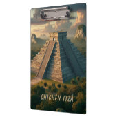 Chichén Itzá Yucatá Mexiko Landschaftsreise Klemmbrett (Links)