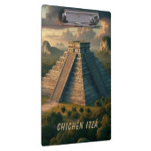 Chichén Itzá Yucatá Mexiko Landschaftsreise Klemmbrett (Rechts)