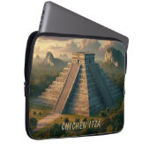 Chichén Itzá Yucatá Mexiko Landschaftsreise Laptopschutzhülle (Vorne Rechts)